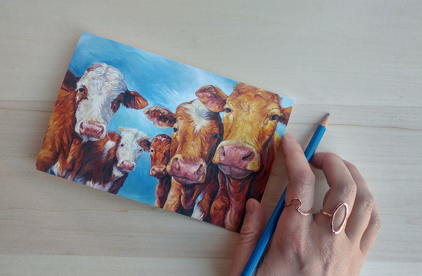 The Fantastic Five Art Card