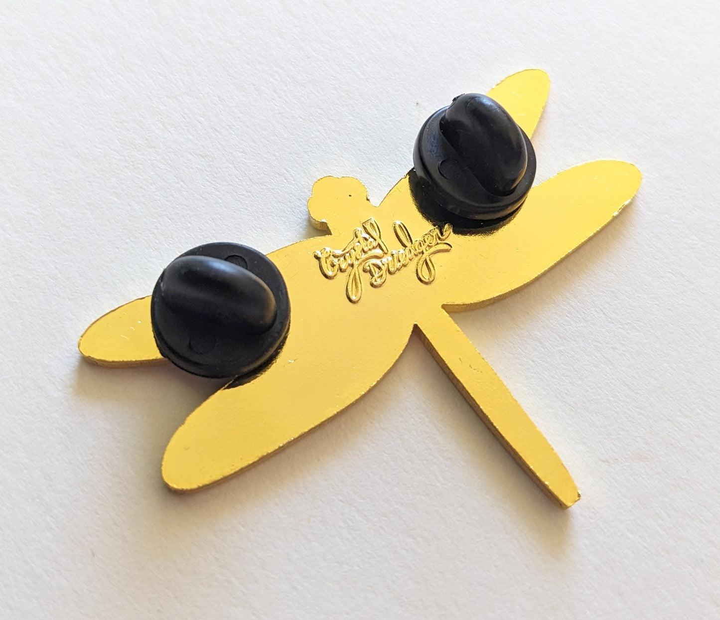 Dragonfly gold plated Hard Enamel Pin