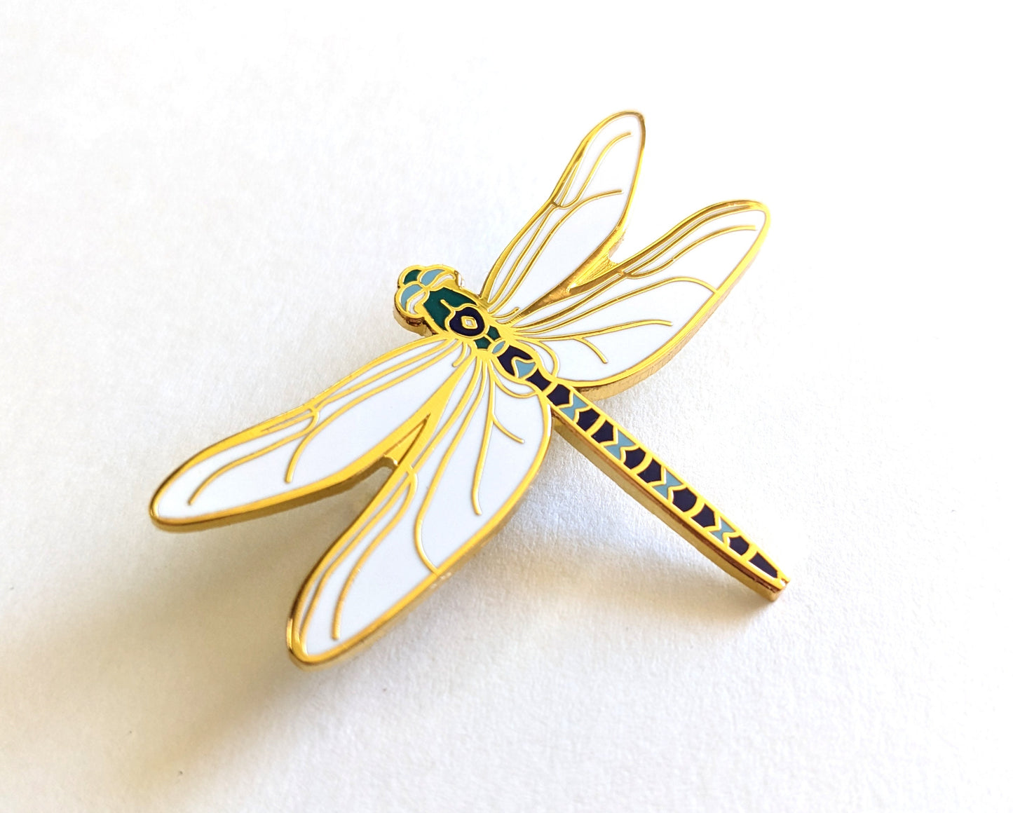 Dragonfly gold plated Hard Enamel Pin