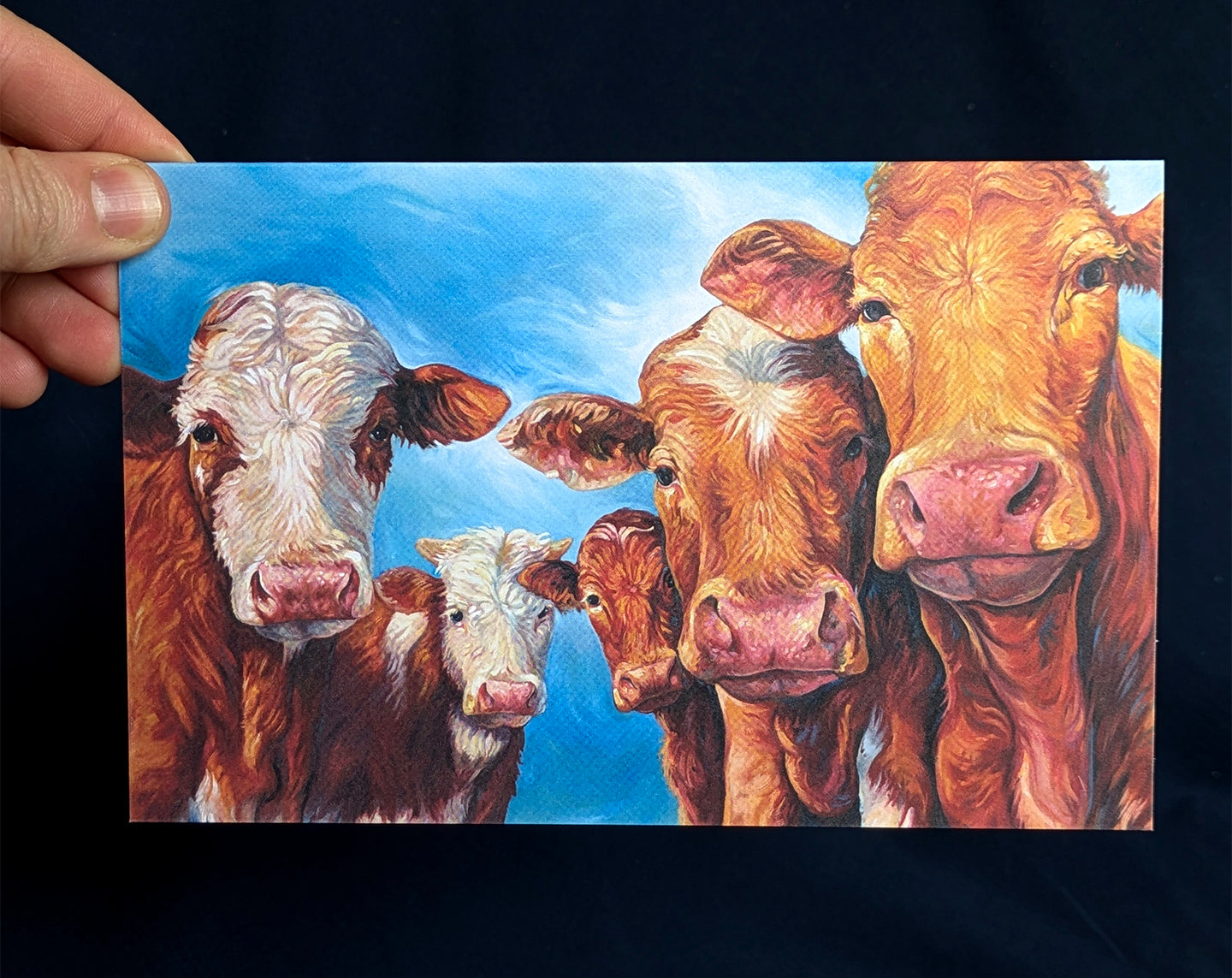 The Fantastic Five Art Card