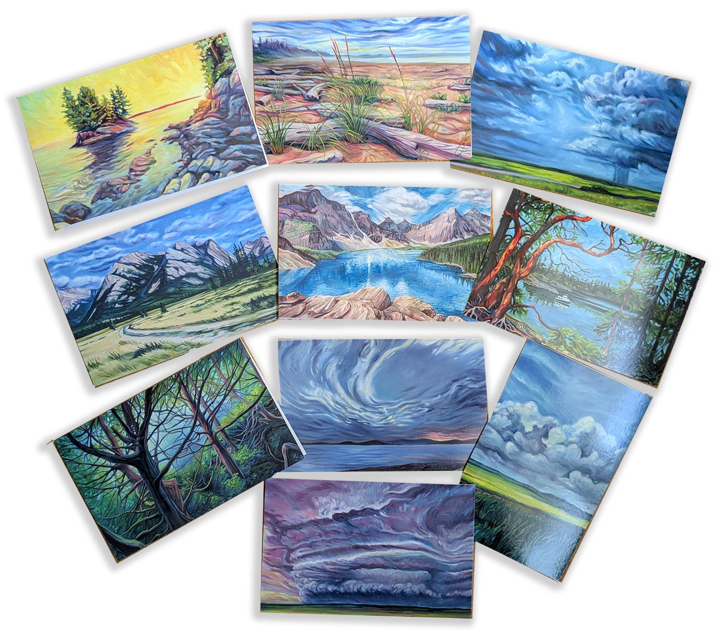 Landscape Series Art Card Set