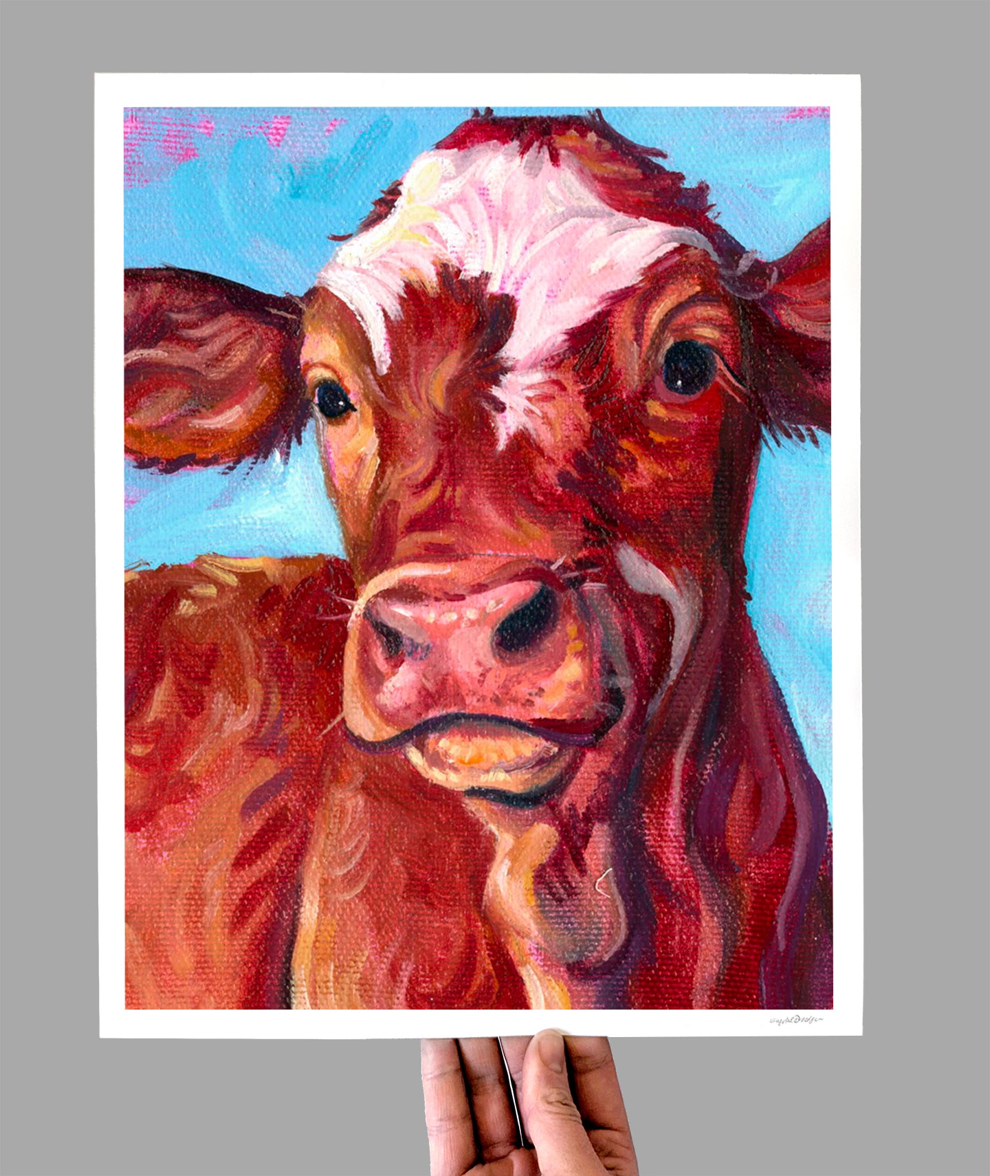 Little Red Giclee Print