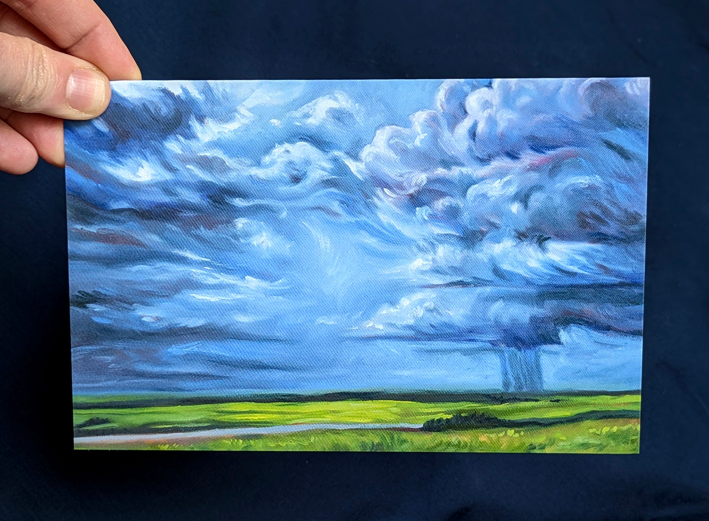 Passing Through Art Card