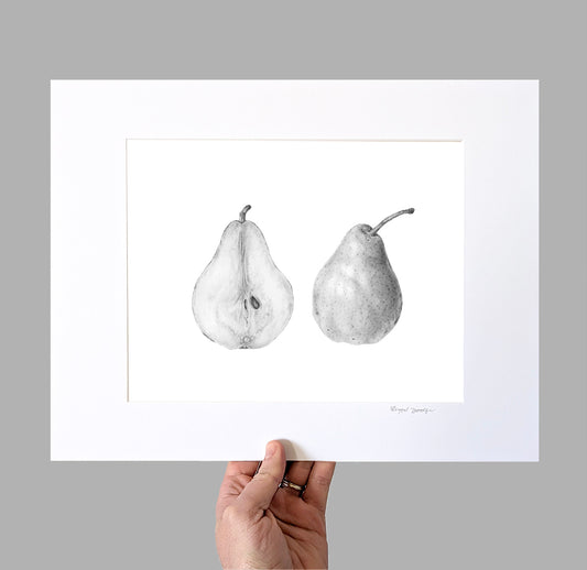 Pear Study Giclee Print