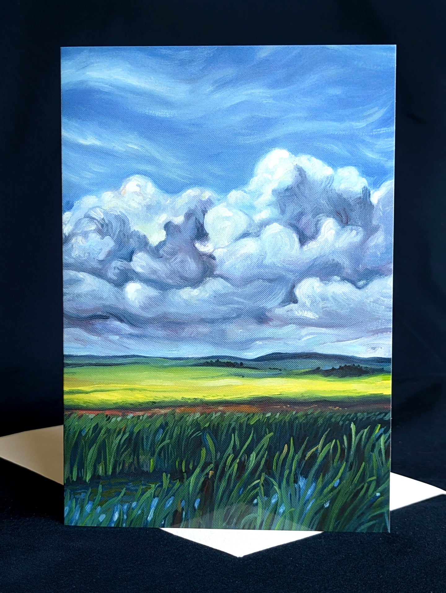 Prairie Storm Arrival Art Card