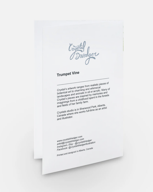 Trumpet Vine Card