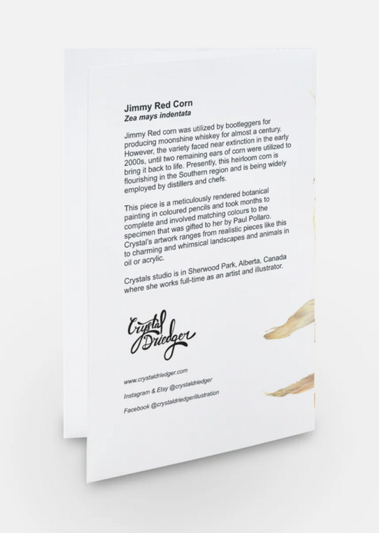 Jimmy Red Corn Card