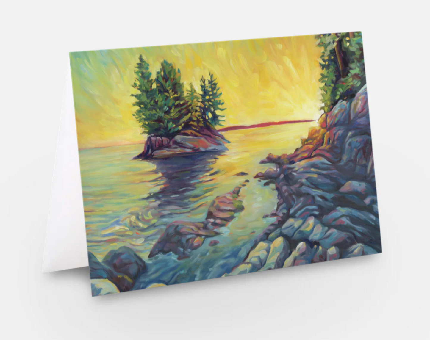 Tofino Sunset Art Card