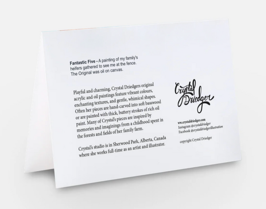 The Fantastic Five Art Card