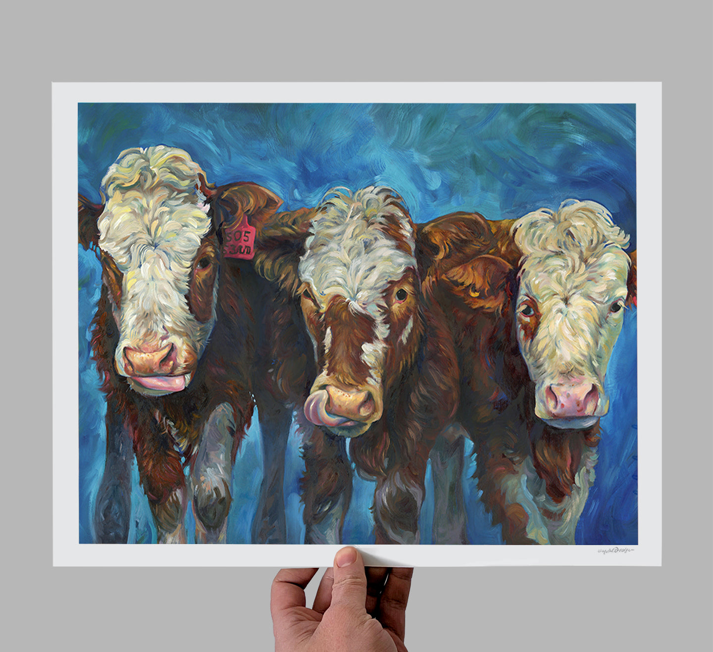 Three Muskasteers Giclee Print