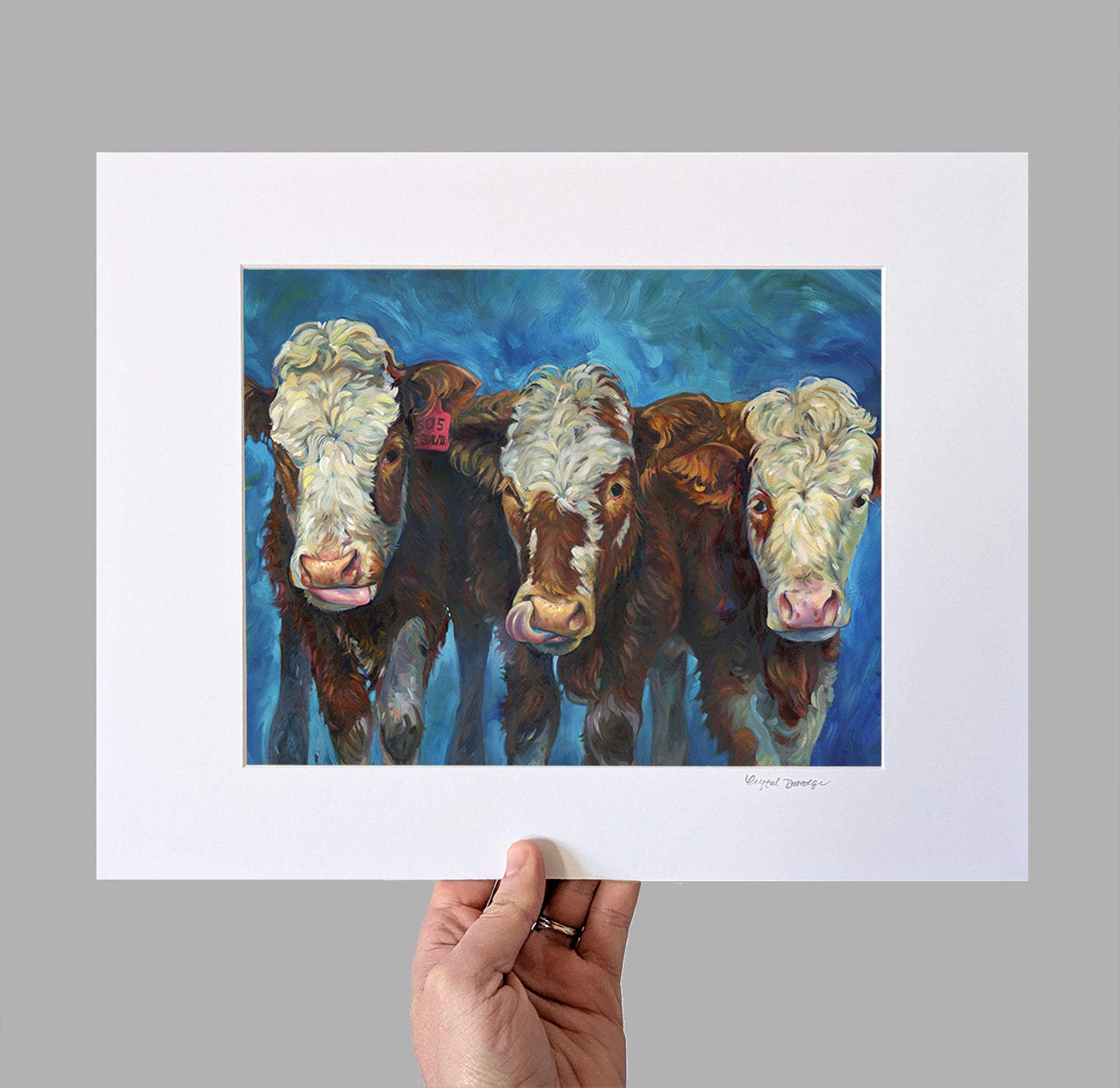 Three Muskasteers Giclee Print