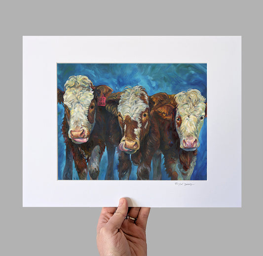 Three Muskasteers Giclee Print