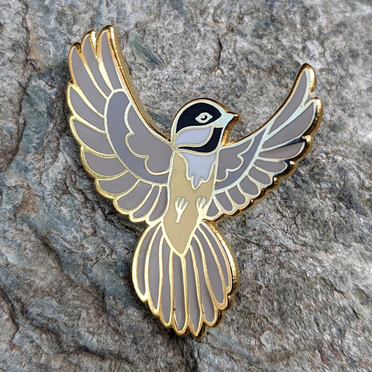 Chickadee Hard Enamel Pin
