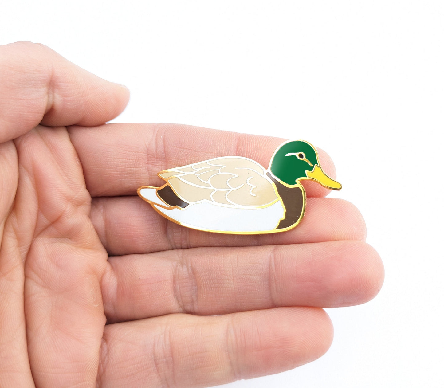 Mallard Family Set - hard enamel Pin in Gold