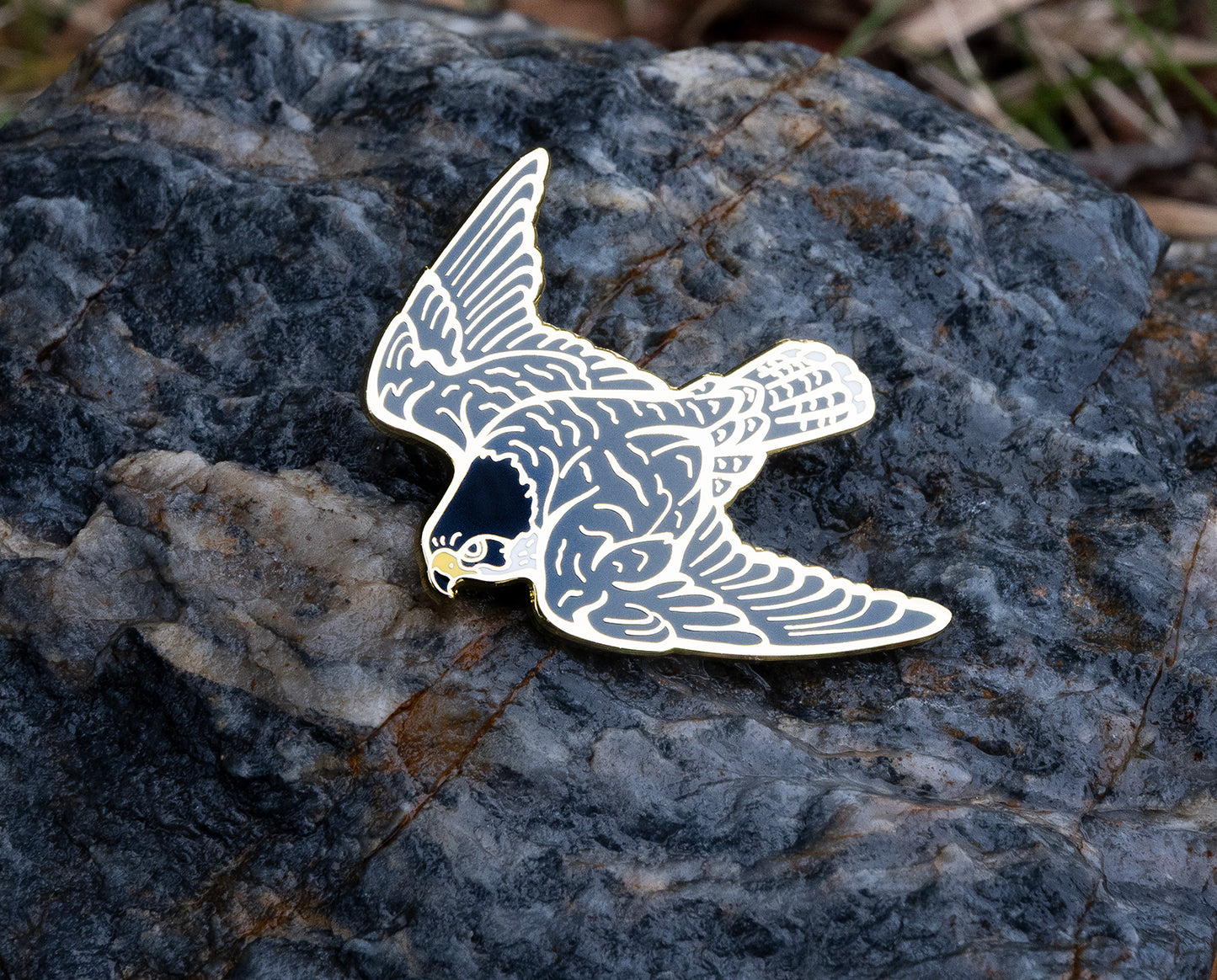 Peregrine Falcon Enamel Pin