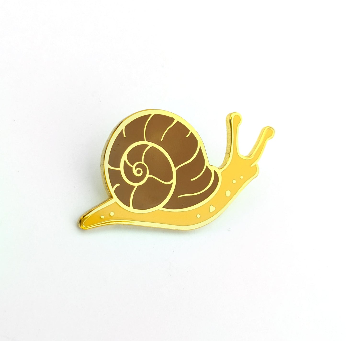 Garden Snail Hard Enamel Pin