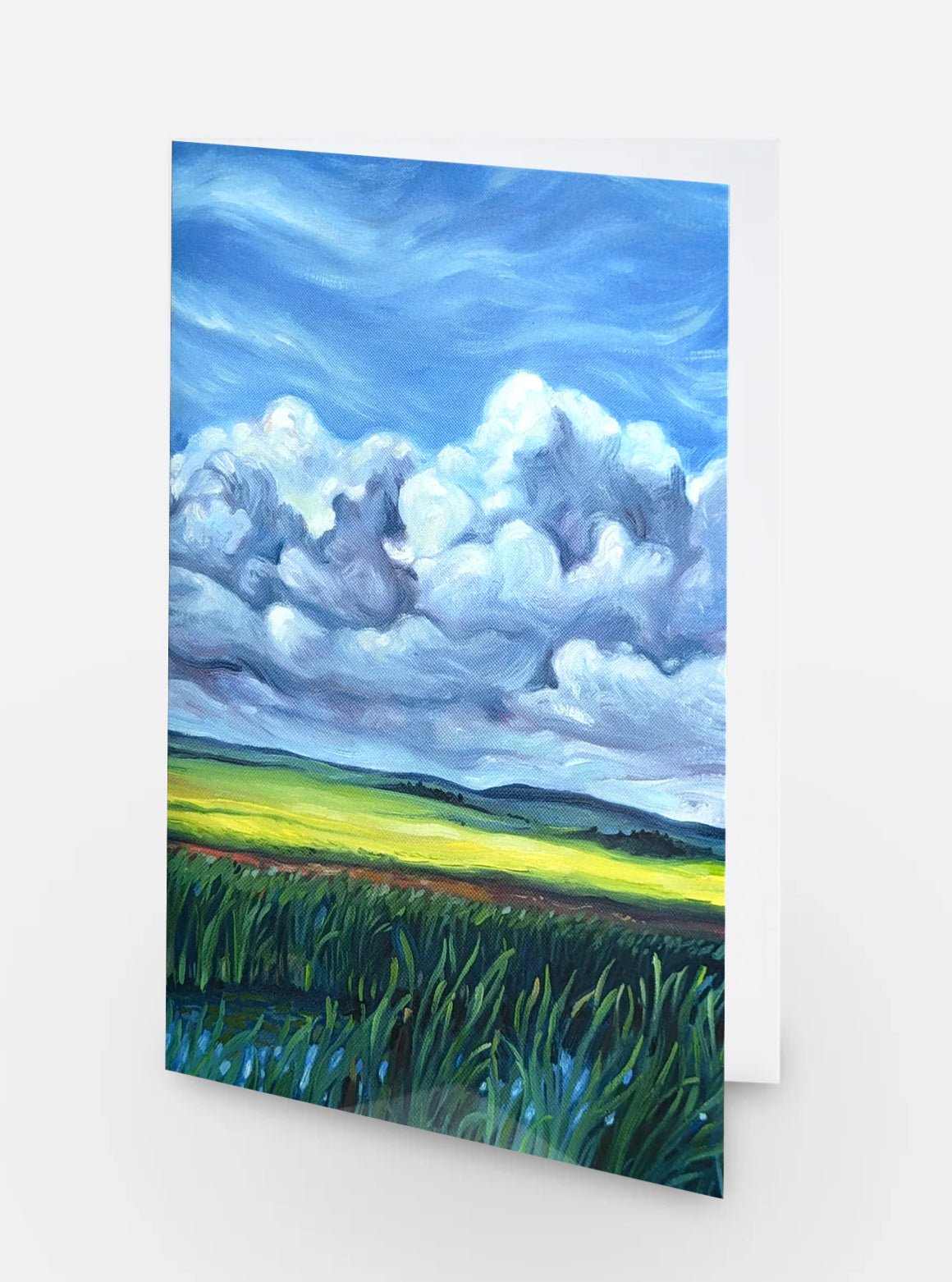 Prairie Storm Arrival Art Card