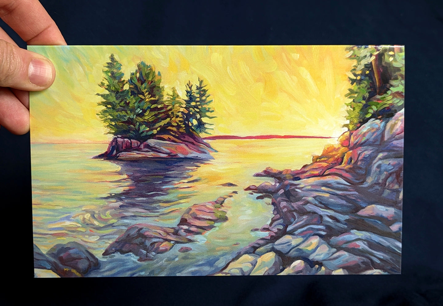 Tofino Sunset Art Card