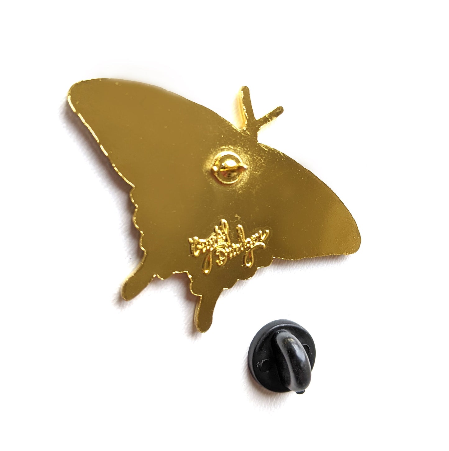 Canadian Tiger Swallowtail Butterfly hard enamel pin