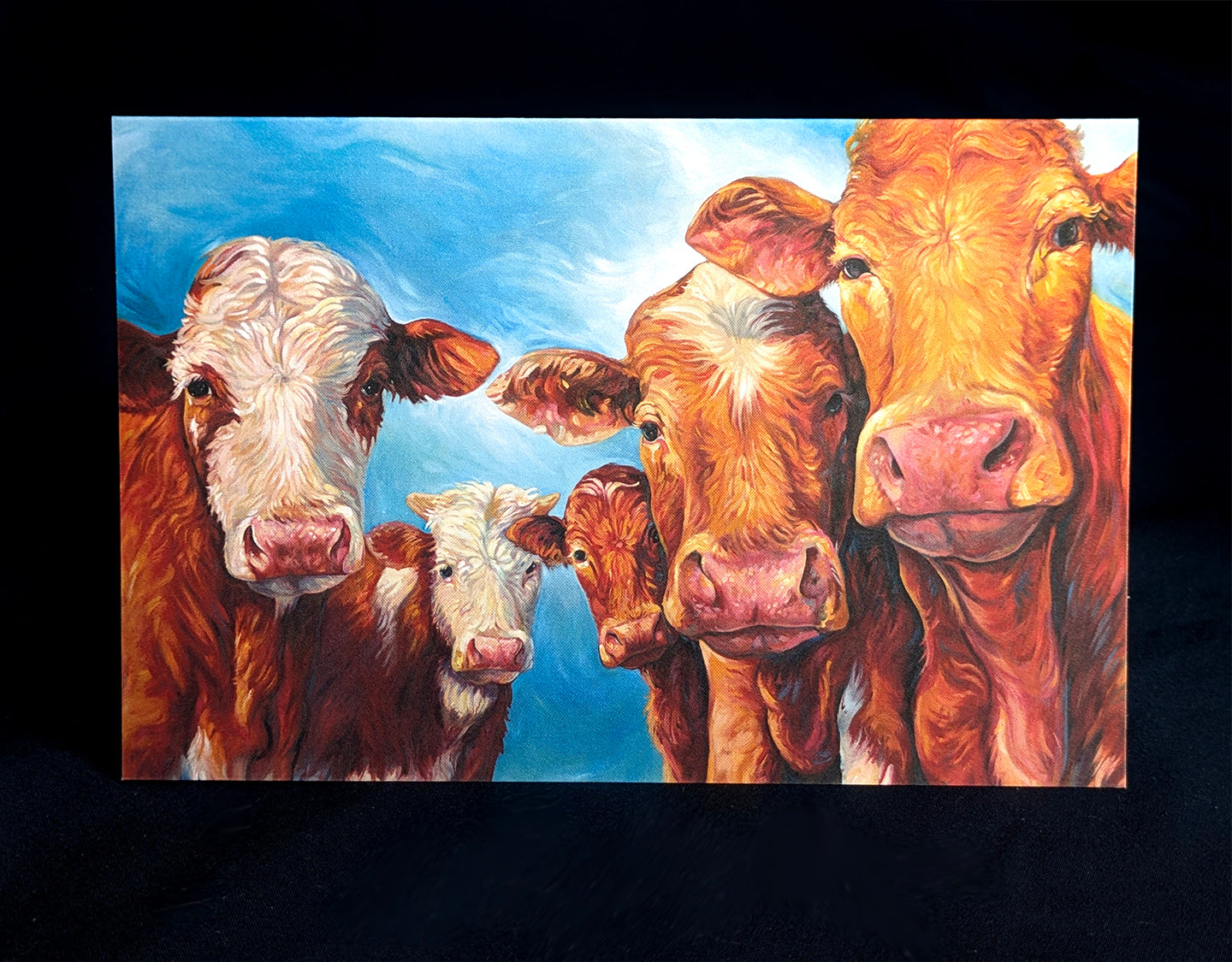 Cow Collection Art Card Package