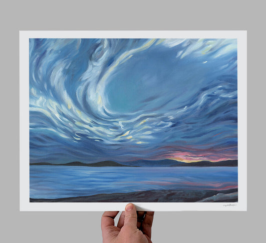 Halfmoon Bay Giclee Print