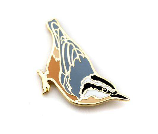 Red Breasted Nuthatch Enamel Pin
