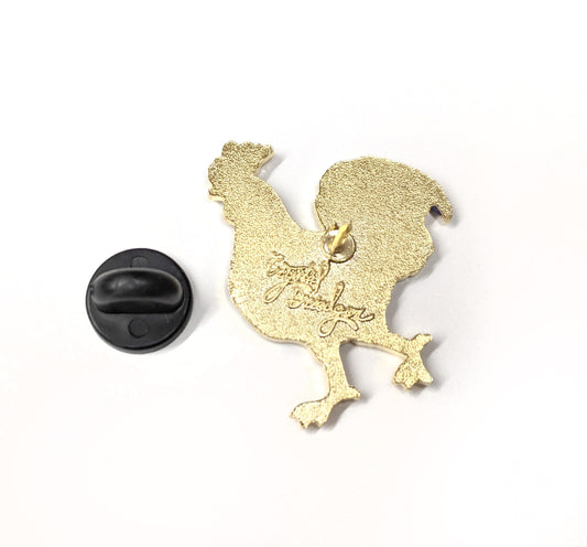 Rooster - hard enamel Pin in Gold