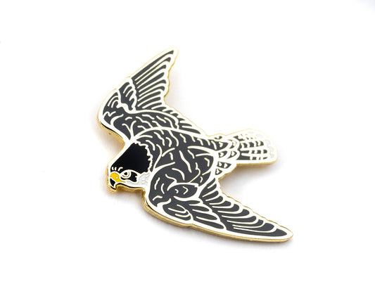 Peregrine Falcon Enamel Pin