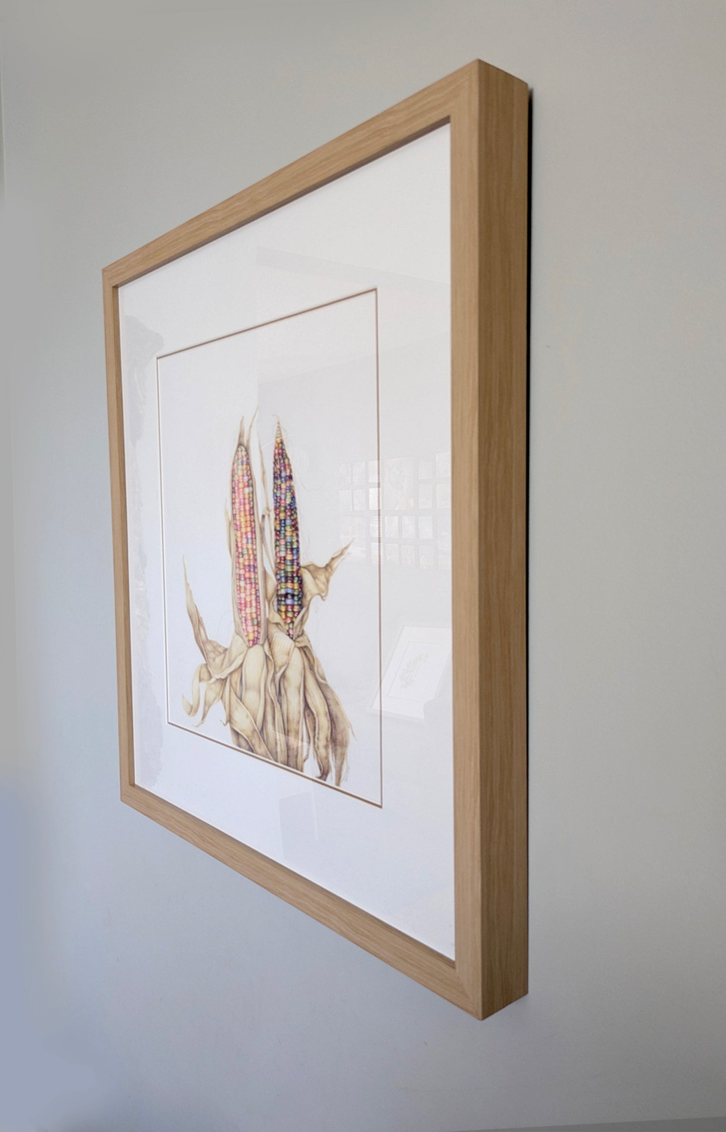 Glass Gem Corn (Framed)